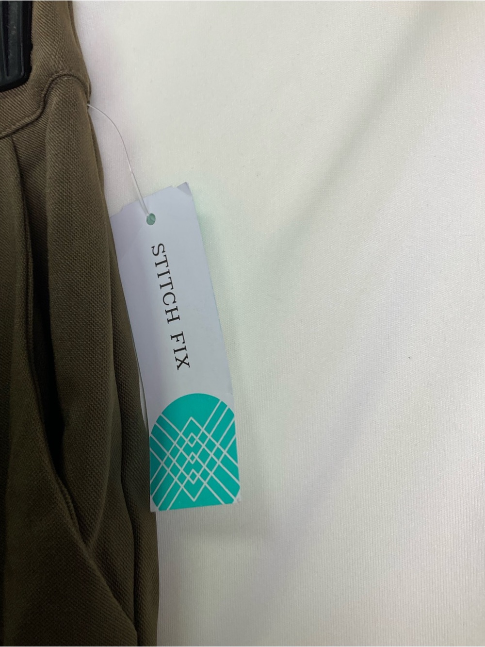 Picket Detail Woven Straight Pants - Olive - Picture 3 of 7